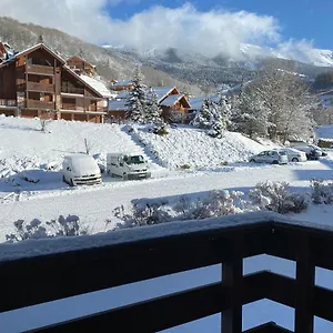 Avec Balcon Vue Sur La Montagne - Serre Chevalier Chantemerle Appartement Saint-Chaffrey